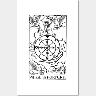 Wheel of Fortune Tarot Card Posters and Art